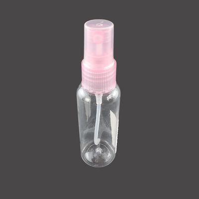 スプレー ディスペンサーは透明なスプレーのびんのプラスチック小型詰め替え式の容器をポンプでくみます