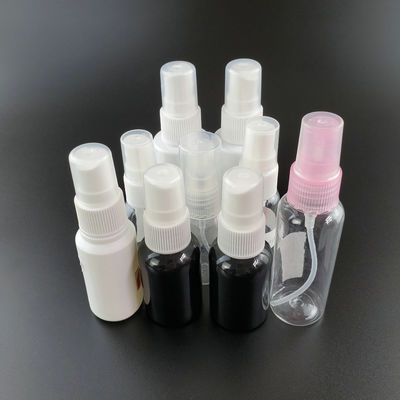 スプレー ディスペンサーは透明なスプレーのびんのプラスチック小型詰め替え式の容器をポンプでくみます