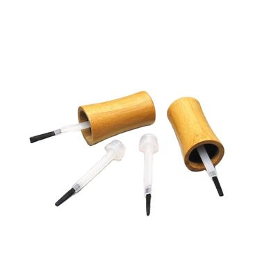 ISO2000 13mm 15mmのマニキュアのびんのタケ帽子は化粧品のガラス ビンを構成する