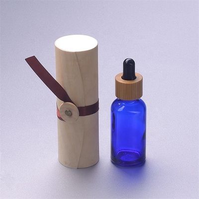タケ点滴器の帽子のパーソナル ケアの18/410本の空のガラス精油のびん