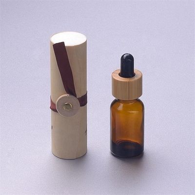 タケ点滴器の帽子のパーソナル ケアの18/410本の空のガラス精油のびん