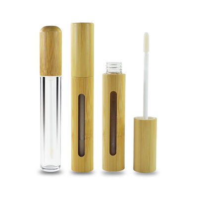 空のecoの化粧品の容器のための友好的な6mlタケlipglossの口紅の管