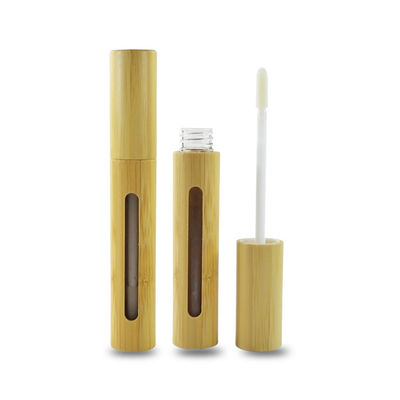 空のecoの化粧品の容器のための友好的な6mlタケlipglossの口紅の管
