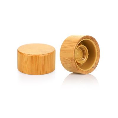 ISO2000管のための熱い販売のタケねじ帽子のふたの注文の化粧品のタケ帽子