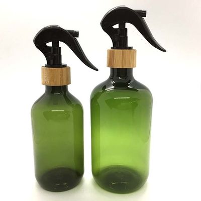 タケ制動機のスプレーヤーPCRペットびんが付いているボストン円形ペット プラスチックびん500ml