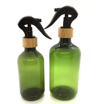 タケ制動機のスプレーヤーPCRペットびんが付いているボストン円形ペット プラスチックびん500ml
