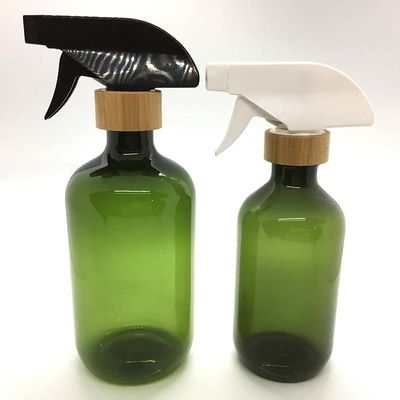 タケ制動機のスプレーヤーPCRペットびんが付いているボストン円形ペット プラスチックびん500ml